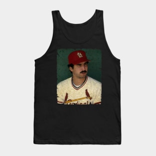 Keith Hernandez in St. Louis Cardinals Tank Top